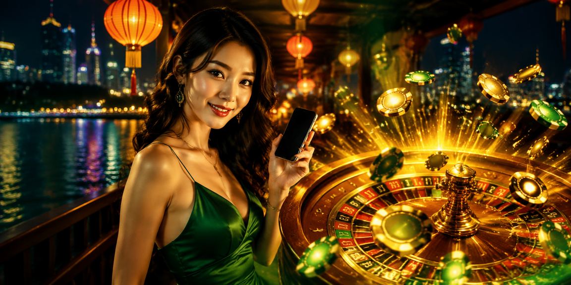 Bàn roulette live casino lung linh đèn lồng tại Hồ Chí Minh