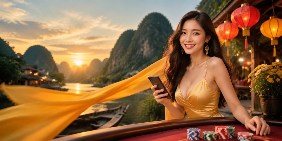 Người dùng trải nghiệm casino di động 5420 tại Hội An về đêm