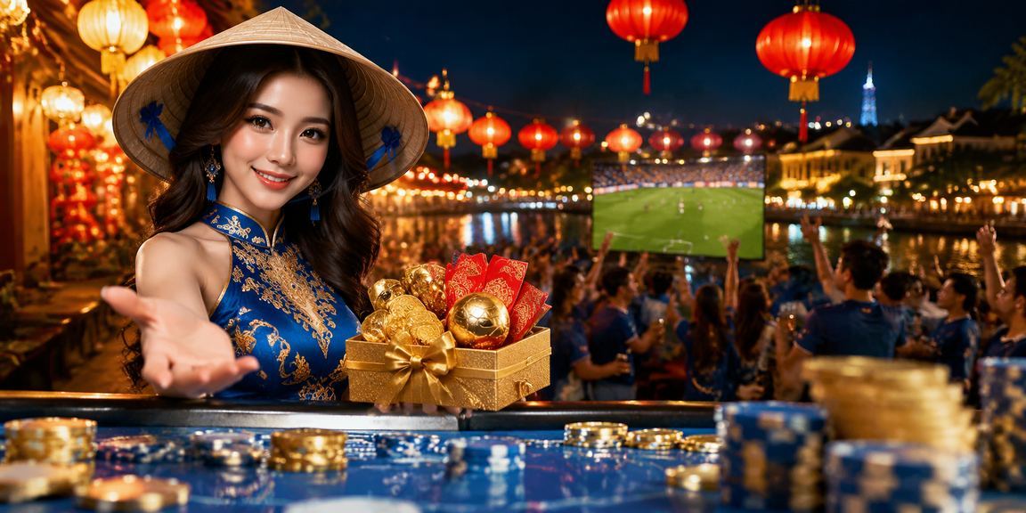 Biểu tượng phong bì đỏ và nón lá Huế – nền tảng 5420 phục vụ người dùng Việt Nam